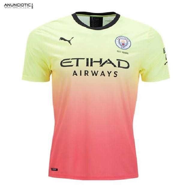 replicas camisetas Manchester City baratas 2019 20