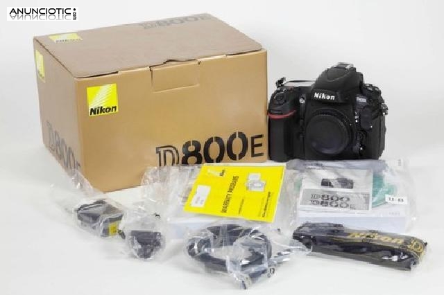 Nikon D800E 36.3MP c&aacute;mara r&eacute;flex digital