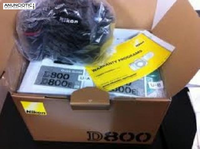 Nikon D800E 36.3MP c&aacute;mara r&eacute;flex digital