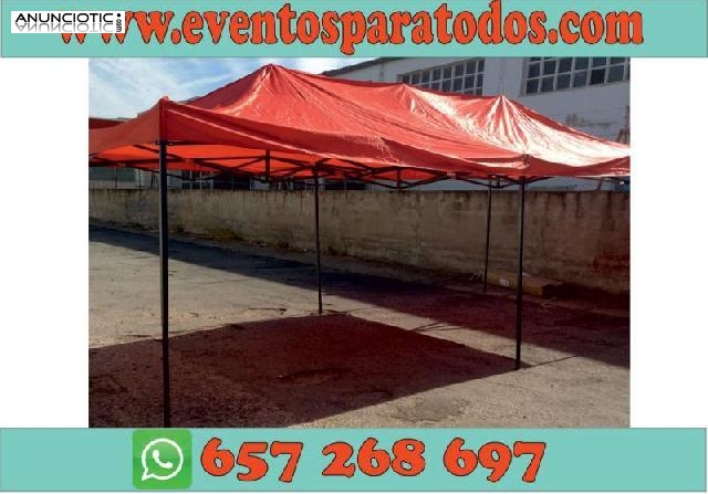 Carpa plegable econ&oacute;mica 2x2