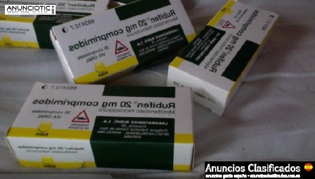 Rubifen 20mg (Sibutramina Meridia) 30 C&aacute;psulas