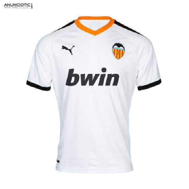 Camisetas Valencia replicas 2019-2020