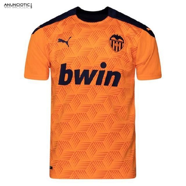 camisetas futbol Valencia 2020-2021