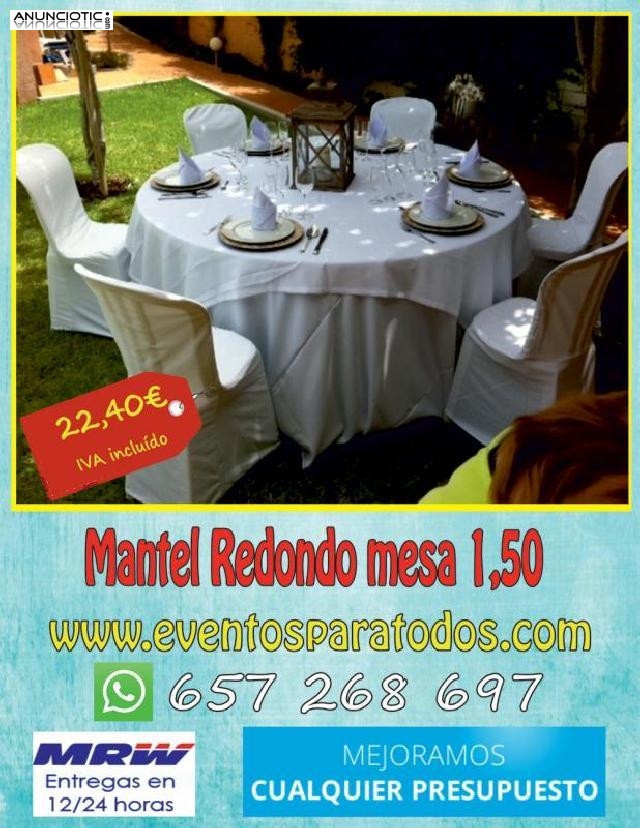 Venta de manteles env&iacute;o nacional