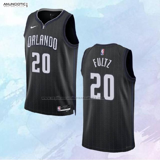 NO 20 Markelle Fultz Camiseta Orlando Magic Ciudad Negro 2022-23