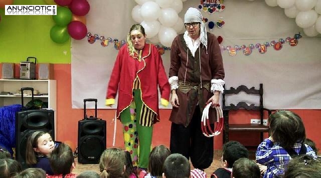 Animadores fiestas infantiles Almer&iacute;a, cumplea&ntilde;os a domicilio, comuniones