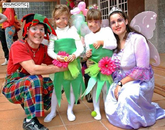 Animadores fiestas infantiles Almer&iacute;a, cumplea&ntilde;os a domicilio, comuniones