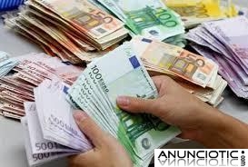 Pr&eacute;stamo de oferta de dinero a personas serias