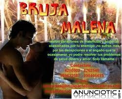 bruja malena &uacute;nica en el mundo                              