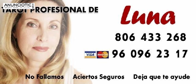 El tarot de Luna. Tu vidente y confidente telef&oacute;nica siempre a tu lado.