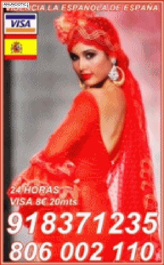 magia videncia LA ESPA&Ntilde;OLA 918 371 235 desde 5� 15 mtos, las 24 horas 