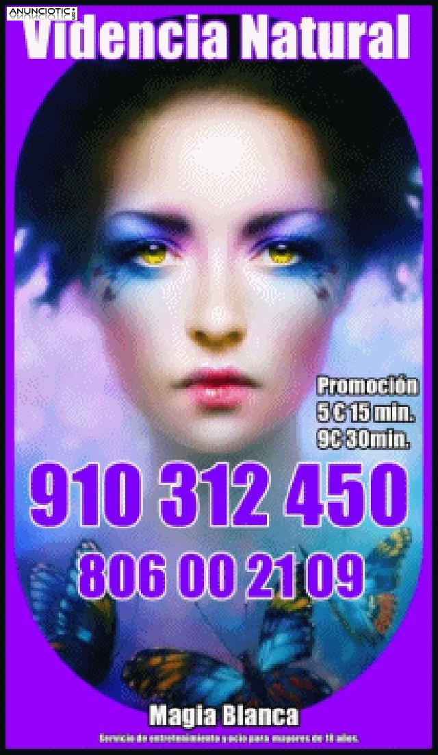 Equipo &uacute;nico de Tarotistas y Videntes de profesi&oacute;n 910 312 450- 5� 15 min.