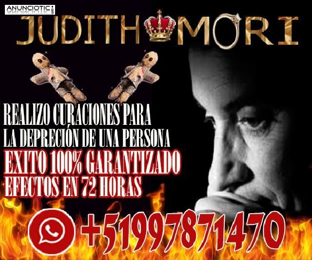 CURO LA DEPRECI&Oacute;N DE LAS PERSONAS JUDITH MORI +51997871470 espa&ntilde;a