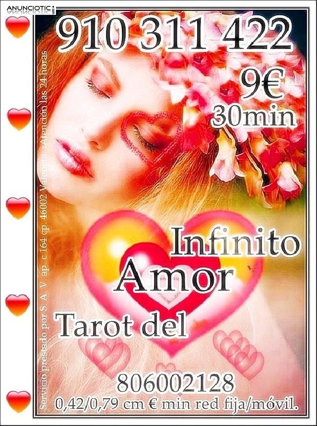 6� 20min/ 9� 30min/ 4� 15min TAROT DEL AMOR
