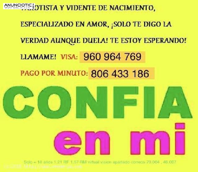 Vidente tarotista l&iacute;nea barata casi gratis sin gabinetes !!������