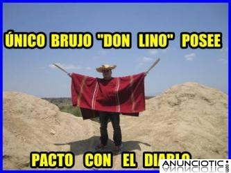 AMARRES &Uacute;NICO BRUJO DON LINO / TIENE PACTO CON EL DIABLO EN EL PERU Y EL MUNDO