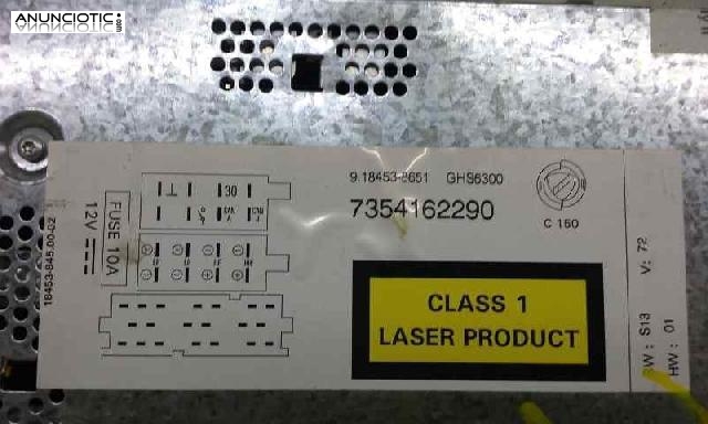 Sistema audio / radio cd 3525002