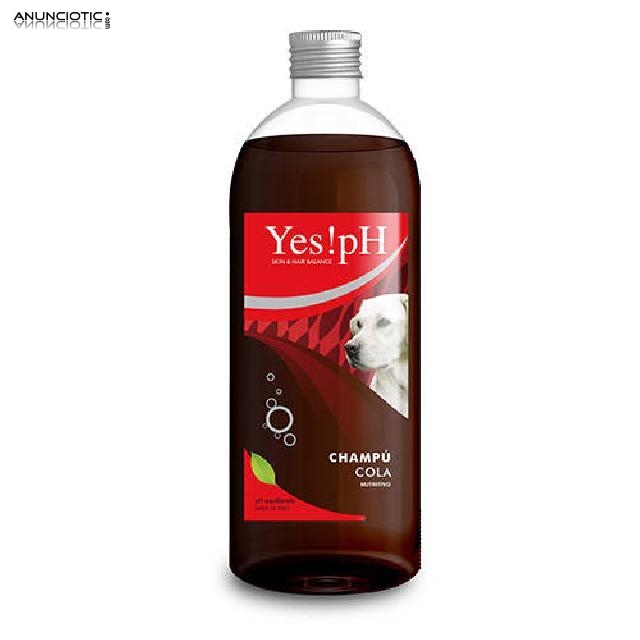 Yes!pH Champ&uacute; nutritivo de cola para perros y gatos