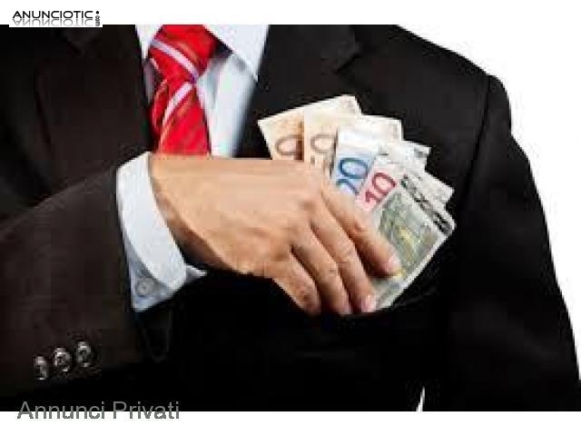 Oferta de pr&eacute;stamo serio y confiable