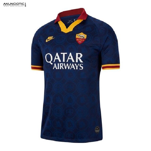 camisetas de f&uacute;tbol AS Roma baratas 2019-2020