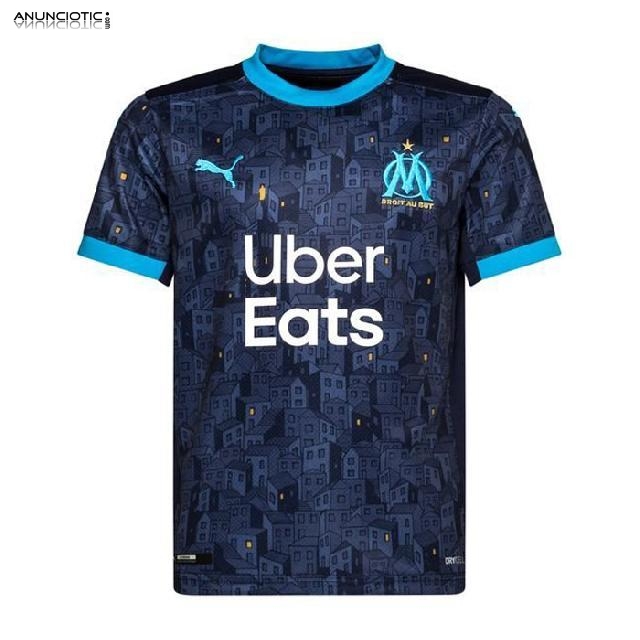 Camisetas futbol Olympique Marsella baratas 2020-21