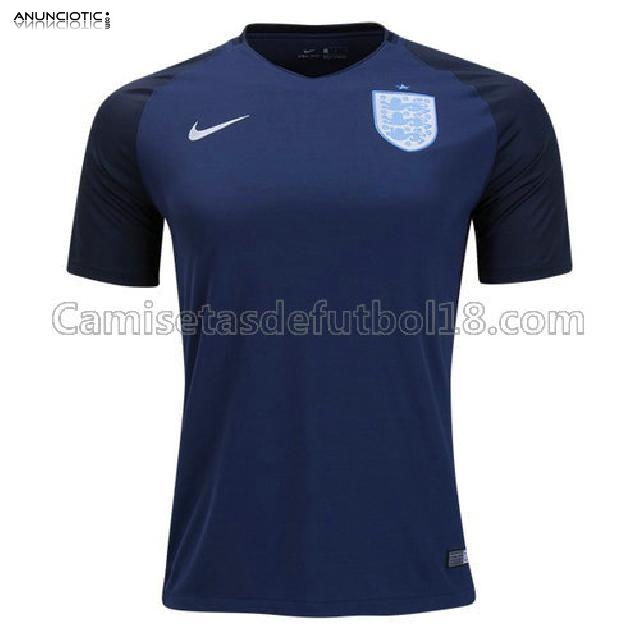 segunda equipaci&oacute;n camiseta seleccion inglaterra 2017