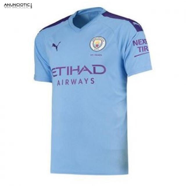 Camiseta de f&uacute;tbol Manchester City barata y de moda