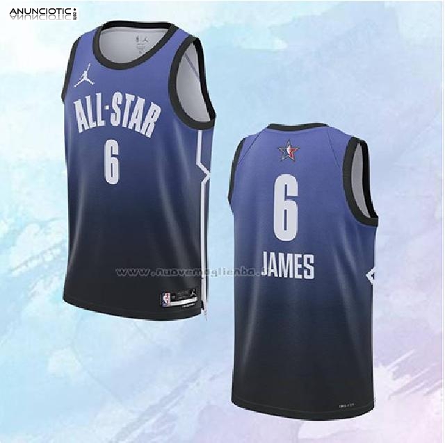 Camiseta Los Angeles Lakers All Star 2023 Azul