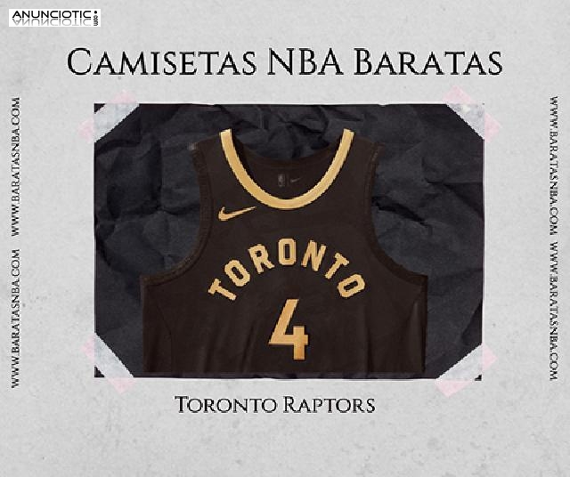 Camiseta Toronto Raptors Ciudad Negro 2022-23
