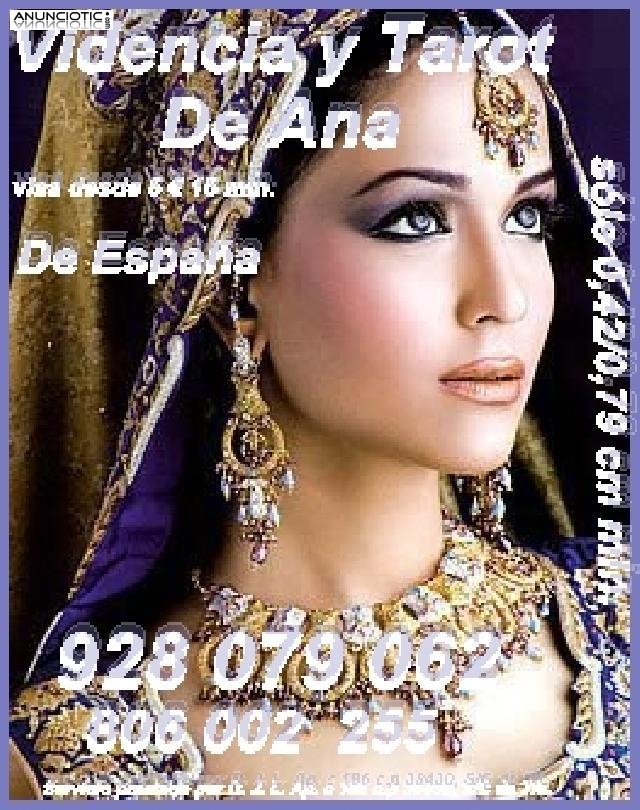 Videntes  unidos Ana por solo 0,42 cm mto  al 806 002 255 el tarot m&aacute;s econ