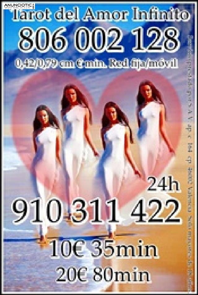 TAROT DEL AMOR INFINITO Visa 9� 30min/   910311422-806002128 