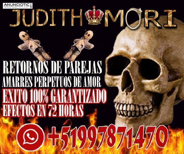 RETORNOS DE PAREJAS JUDITH MORI +51997871470 espa&ntilde;a