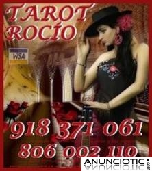 Tarot barato Roc&iacute;o 5� 10min 918 371 061. Tarot barato 806 002 110 por s&oacute;lo 0,42 cm min. 