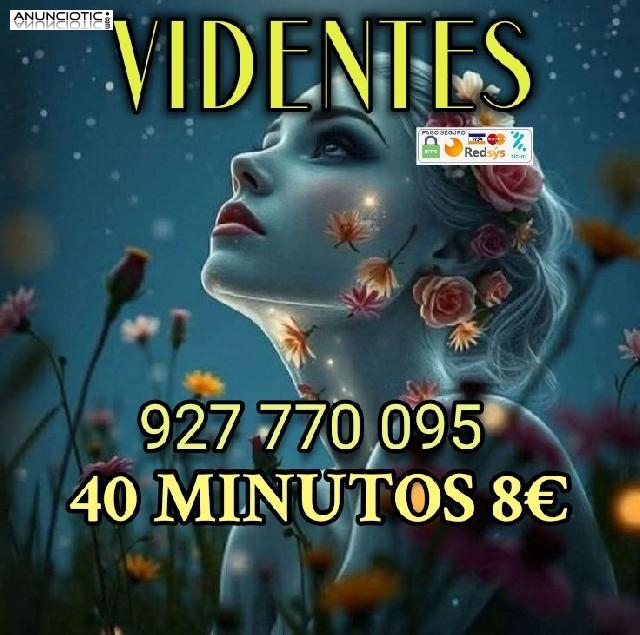 Tarotistas profesionales 24/7 oferta 40 minutos 8�.