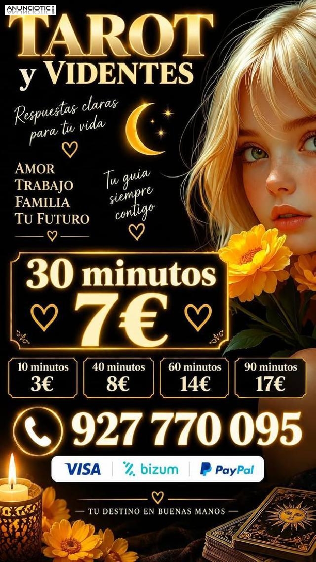Tarot por tel&eacute;fono 10 minutos 3�