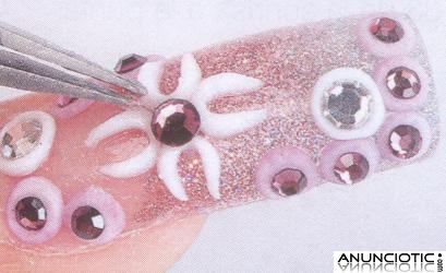 CURSOS, DECORACION DE U&Ntilde;AS ESCULPIDAS (NAIL ART) ACRILICO O GEL 
