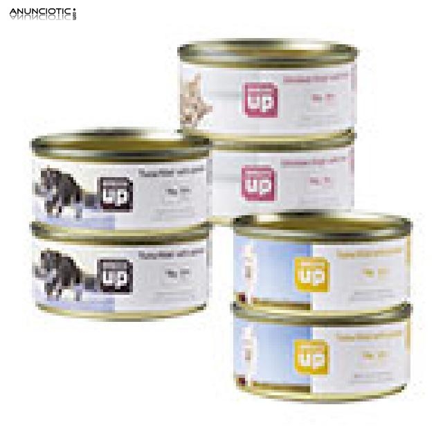 Pack alimento h&uacute;medo para gatos Breed Up Adult Degustaci&oacute;n