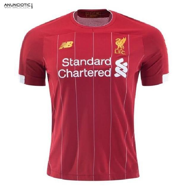 camisetas futbol  Liverpool baratas 2019-2020