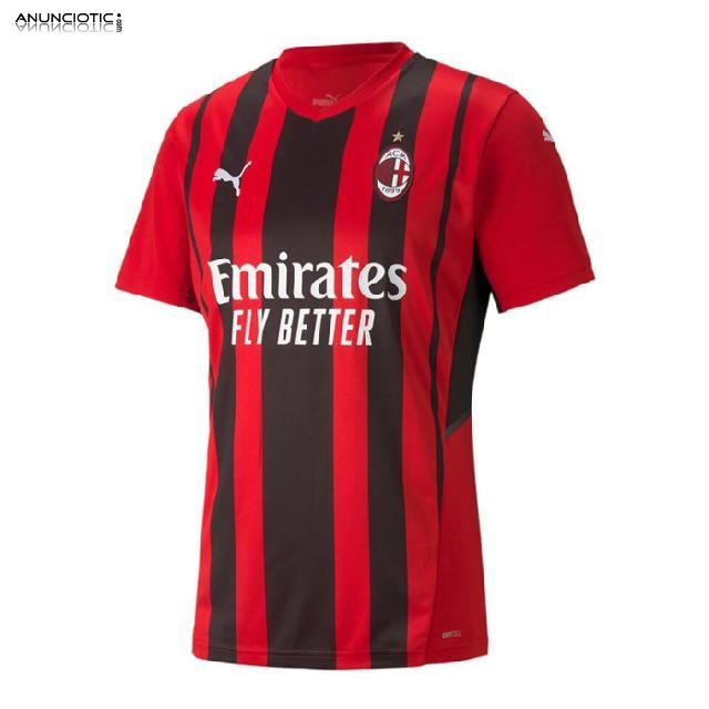 Camiseta AC Milan Equipacion del 2021-2022