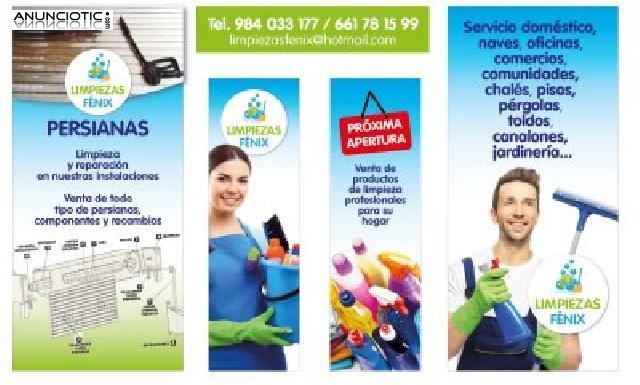 limpieza y reparaci&oacute;n de persianas