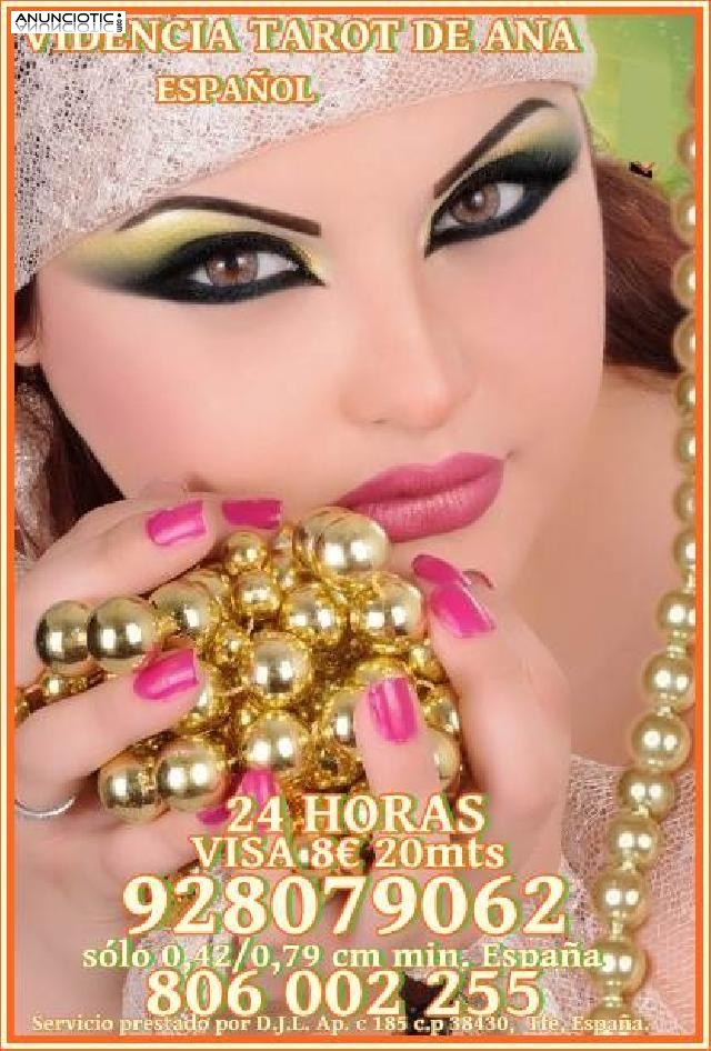 Tarot De Ana Visa 928079062 Economica 5�/15M Y 8�/20 M De Espa&ntilde;a