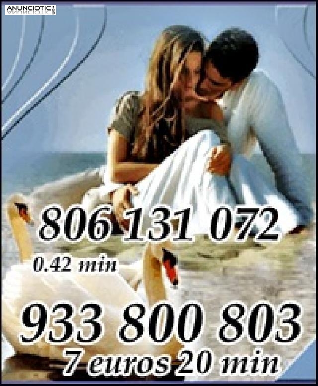 Consultas de Amor Detalladas Visa 7 Euros 20 m y 806 131 072 a 0.42 EURO/m