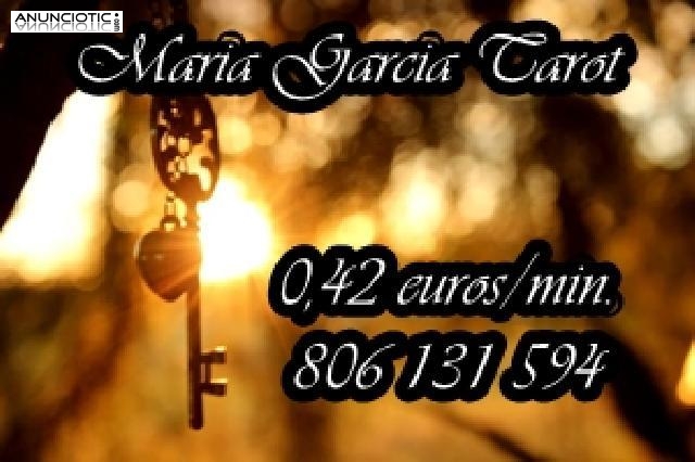 Maria Garcia... Tarot bueno y econ&oacute;mico 0,42 euros/min. 806 131 594