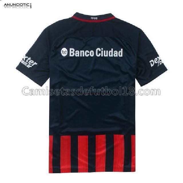 tailandia camiseta san lorenzo 2017 1&ordf; equipaci&oacute;n