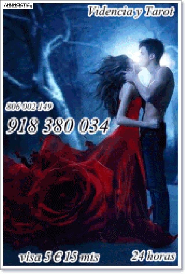 VIDENCIA PURA  TAROT VISA 5 � 15 mts. 918380034