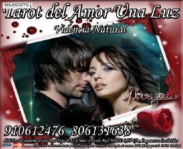 Tarot del Amor UNA LUZ Visa desde 7�/15m