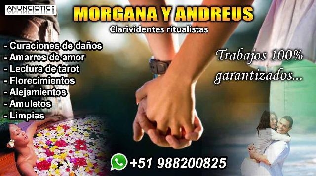 Aut&eacute;nticos clarividentes Morgana y Andreus
