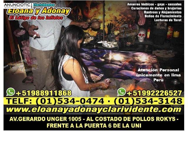 AMARRES DE AMOR &Uacute;NICOS EN EL MUNDO  Me encargo de dominar el alma, mente, y