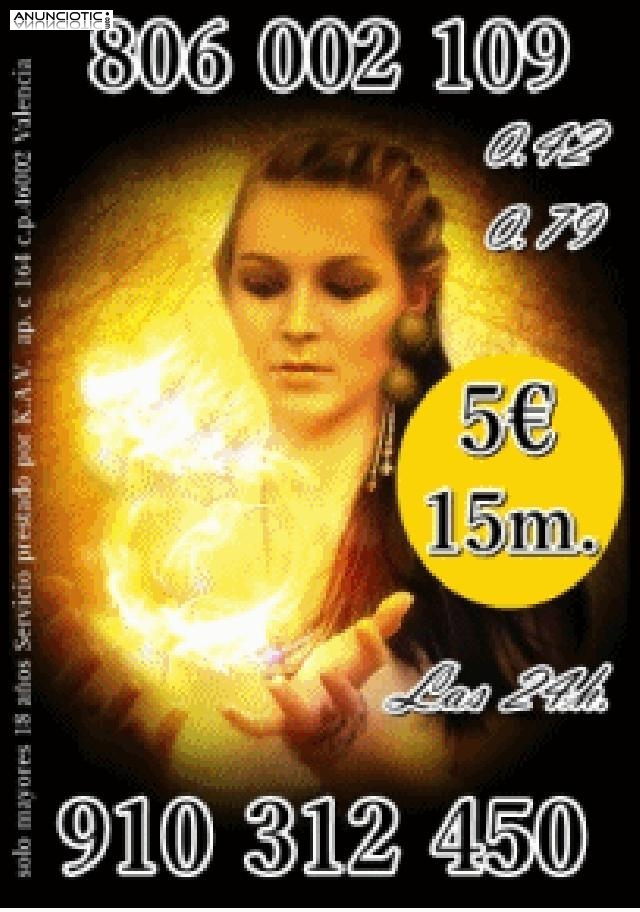 VIDENCIA Y TAROT  0,42/0,79 cm � min red fija/m&oacute;vil 806 002 109