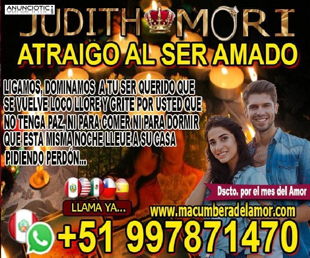 ATRAIGO AL SER AMADO JUDITH MORI +51997871470 espa&ntilde;a